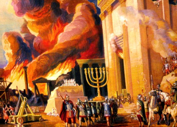 Destruction of Second Temple - Romans Carrying the Menora